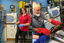 Eschmann delighted to support wildlife charity