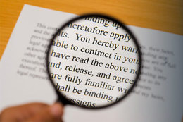 The small print is a big deal